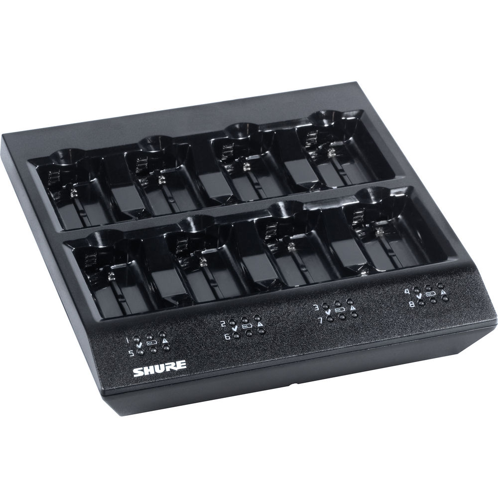 Восьмипортовое зарядное устройство SHURE SBC800-E