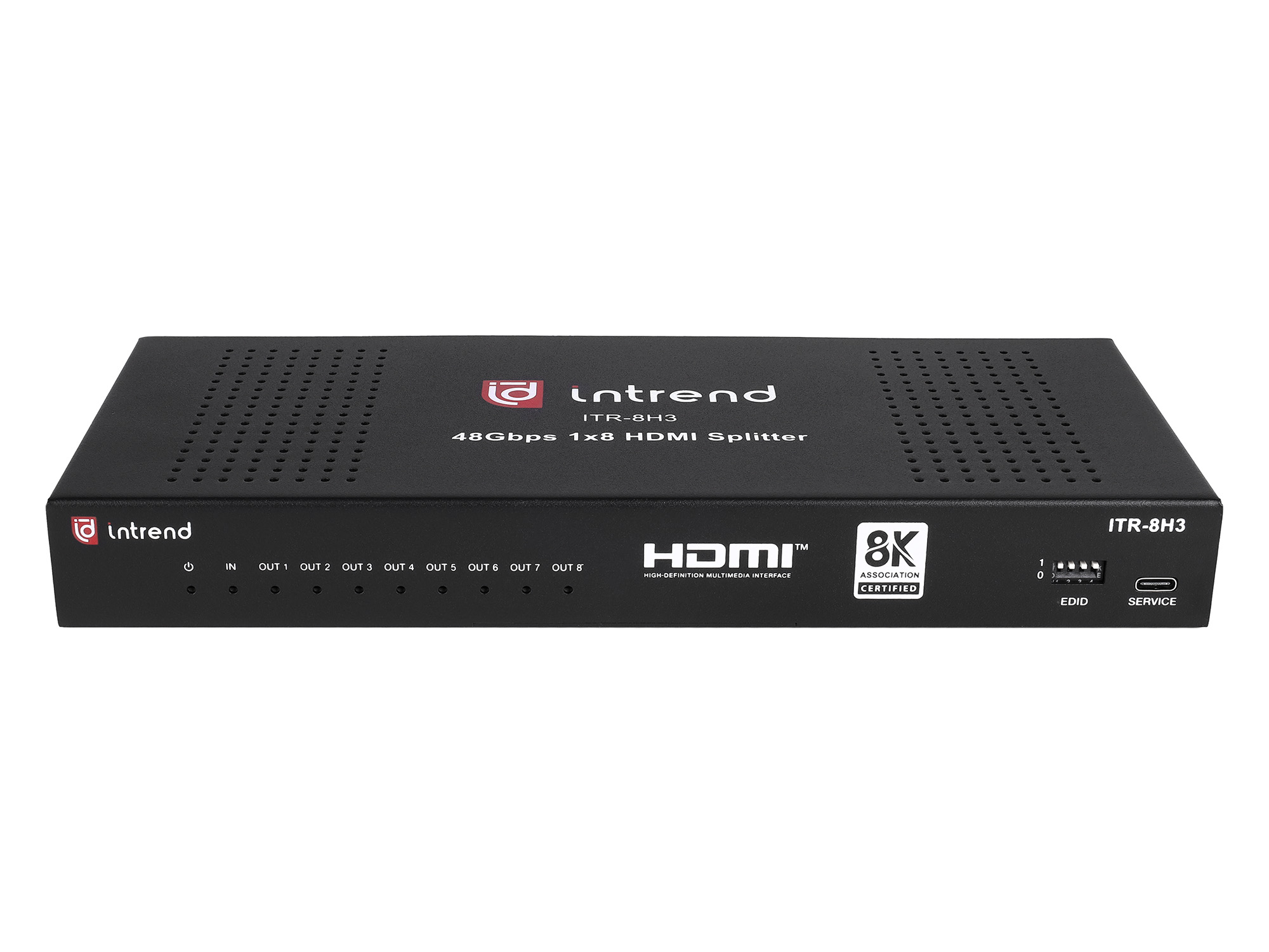 Усилитель-распределитель HDMI 1:8 Intrend ITR-8H3